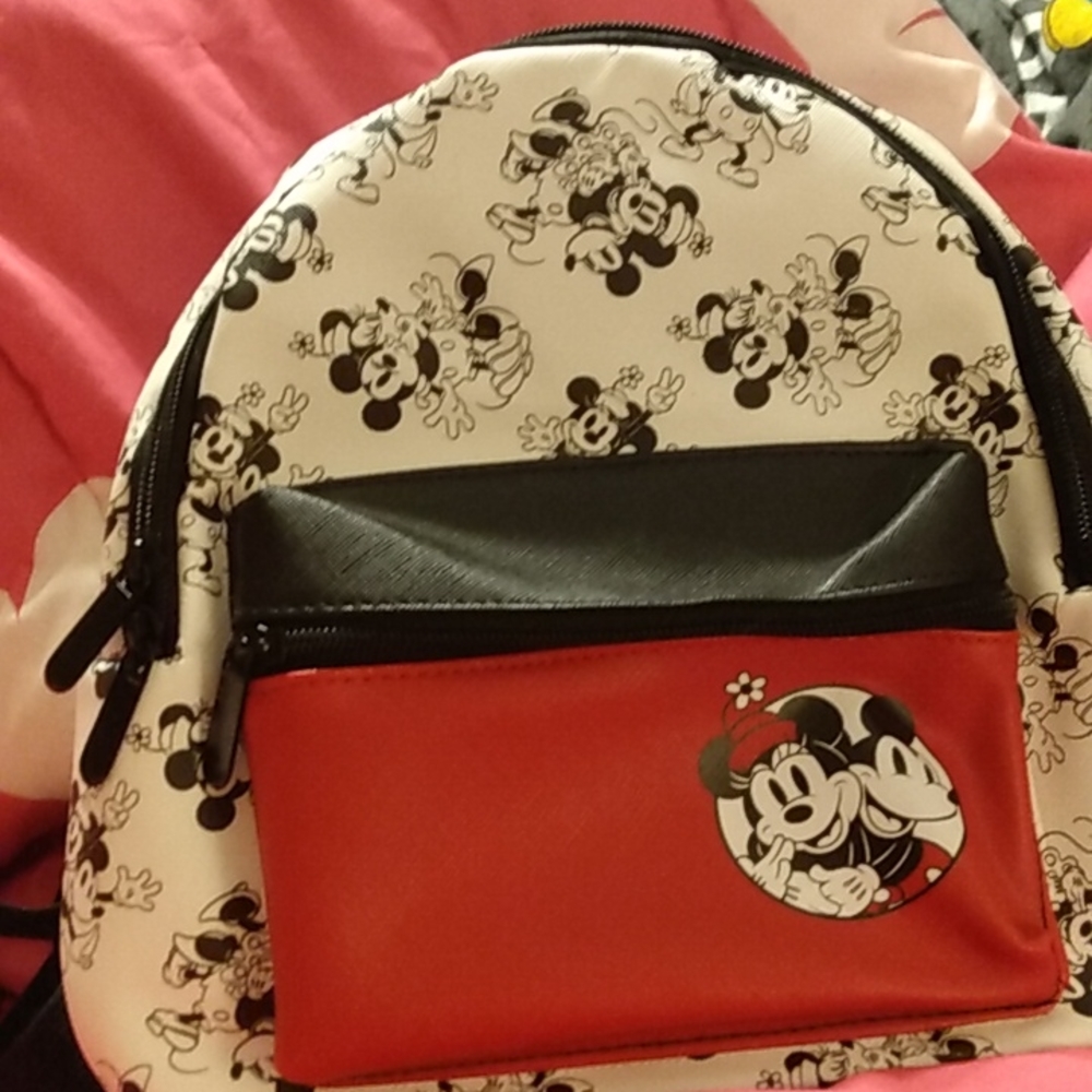 DISNEY MINNIE AND MICKEY MOUSE BACKPACK 🎒